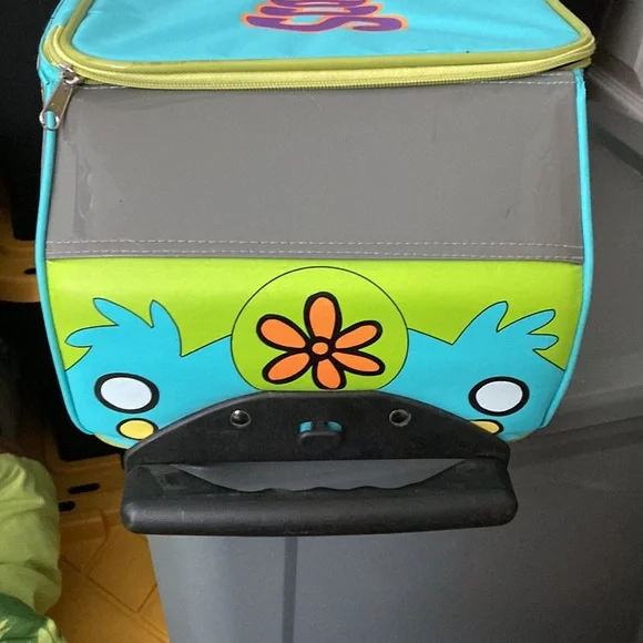Scooby Doo Mystery Machine rolling luggage suitcase bag - Picture 4 of 13